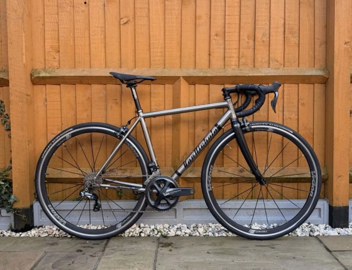 Van Nicholas Titanium Road Bike 52cm With Ultegra - Image 1
