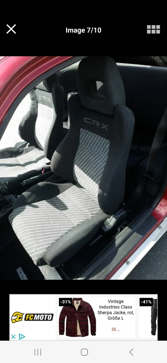 ((((((NCT PASSED TODAY))))HONDA CRX 1.5 DUEL CARB - Image 2