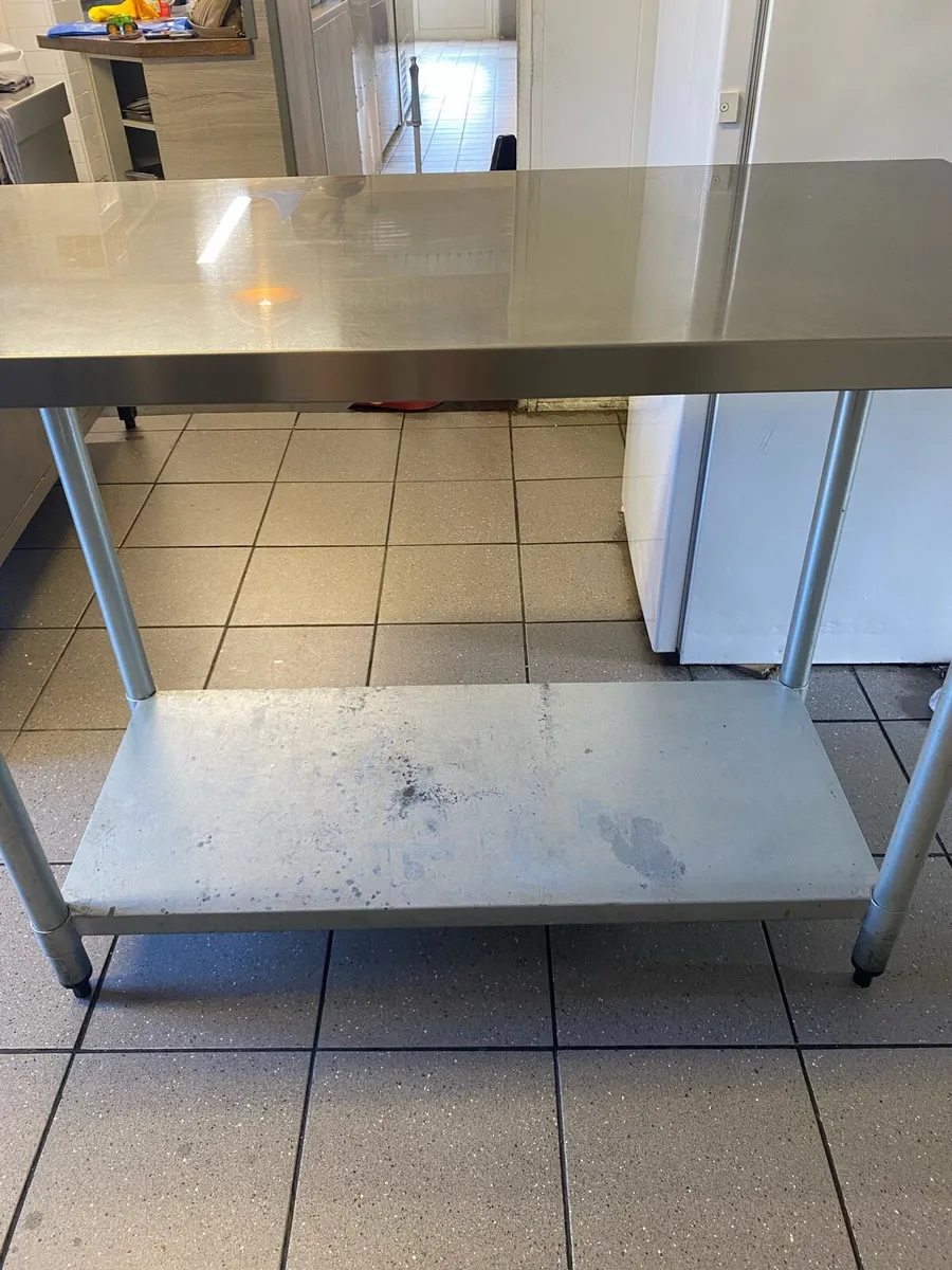 Assorted Stainless Steel Worktops Commercial Grade - Image 3