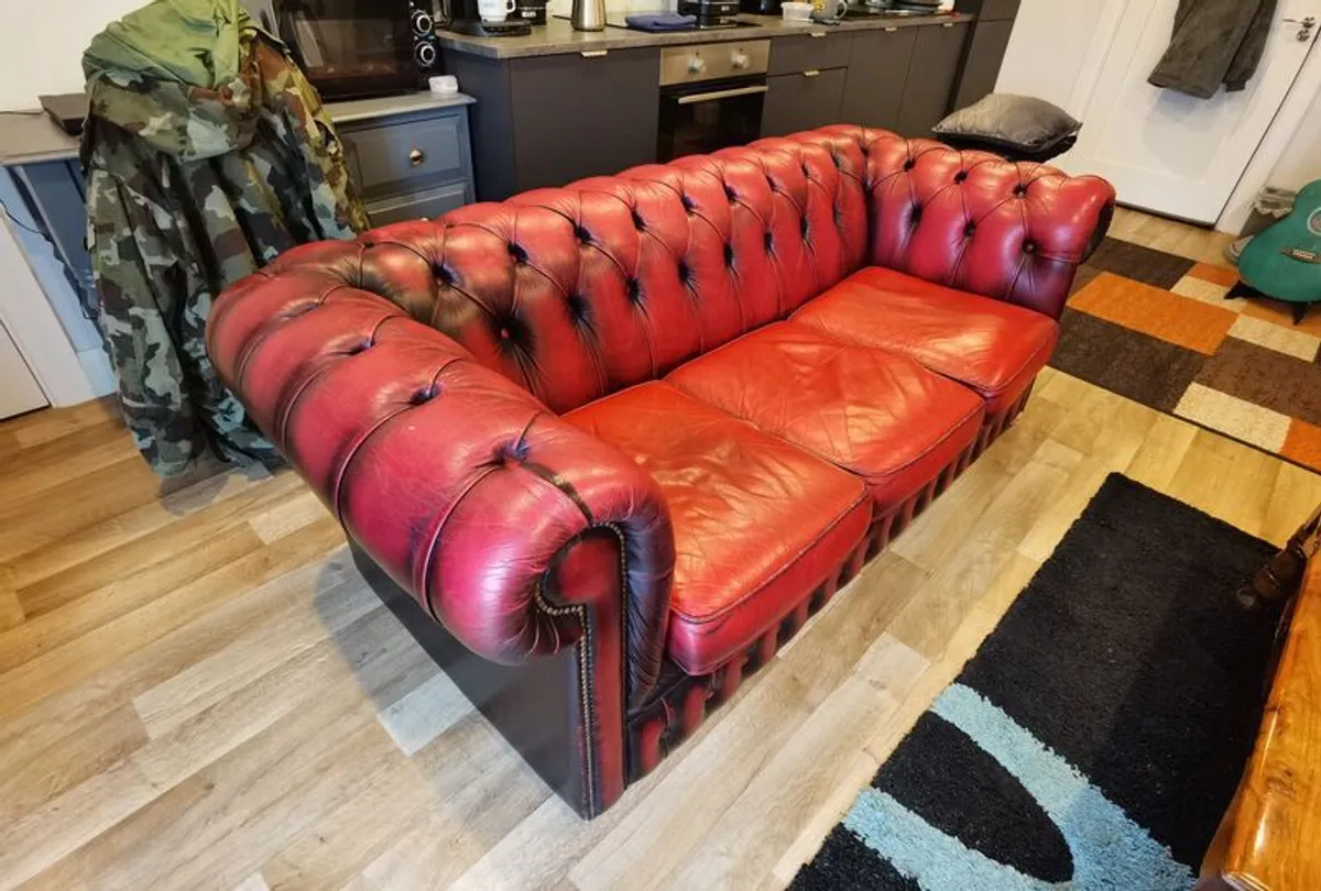 Chesterfield 3 seater - Image 2