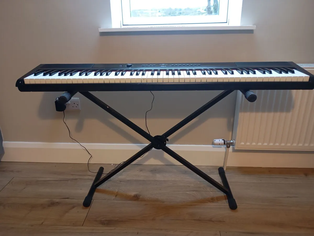Weighted piano keyboard - Image 1