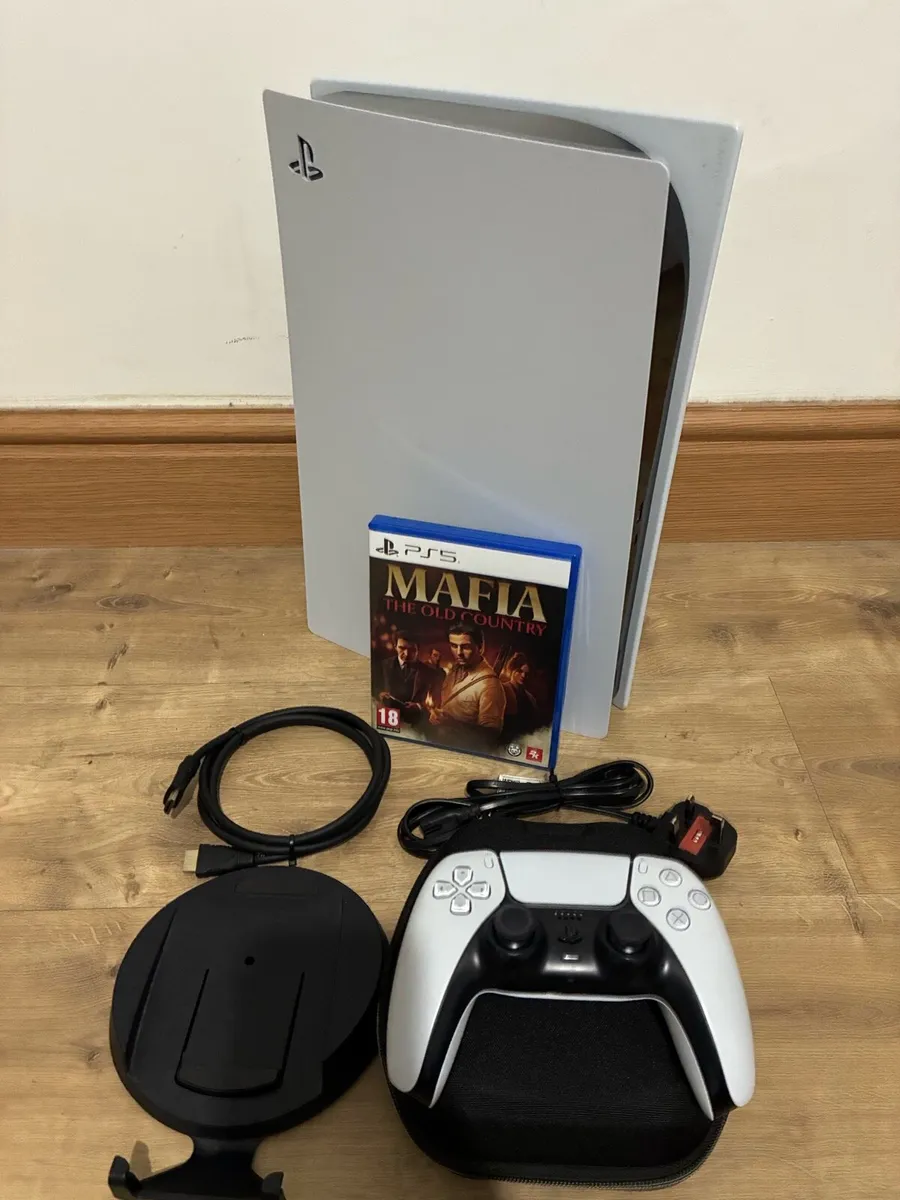 Sony PlayStation 5 (Digital) + Game + Controller - Image 2