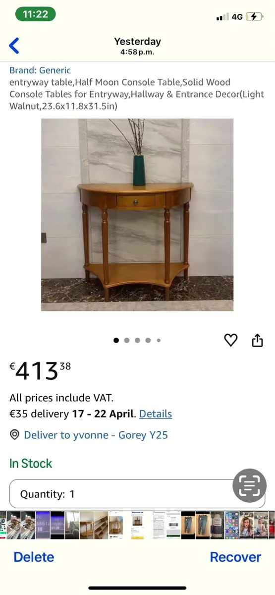 Beautiful Console table - Image 2