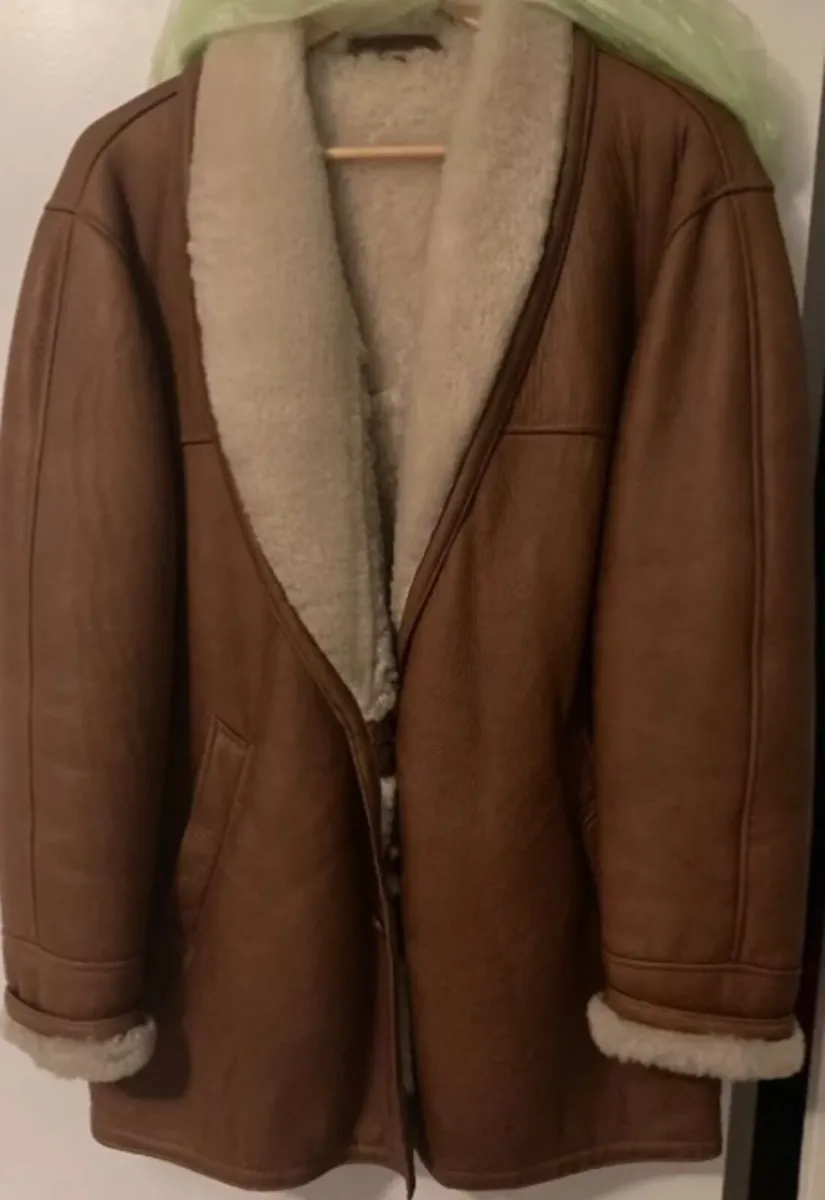 Sheepskin coat