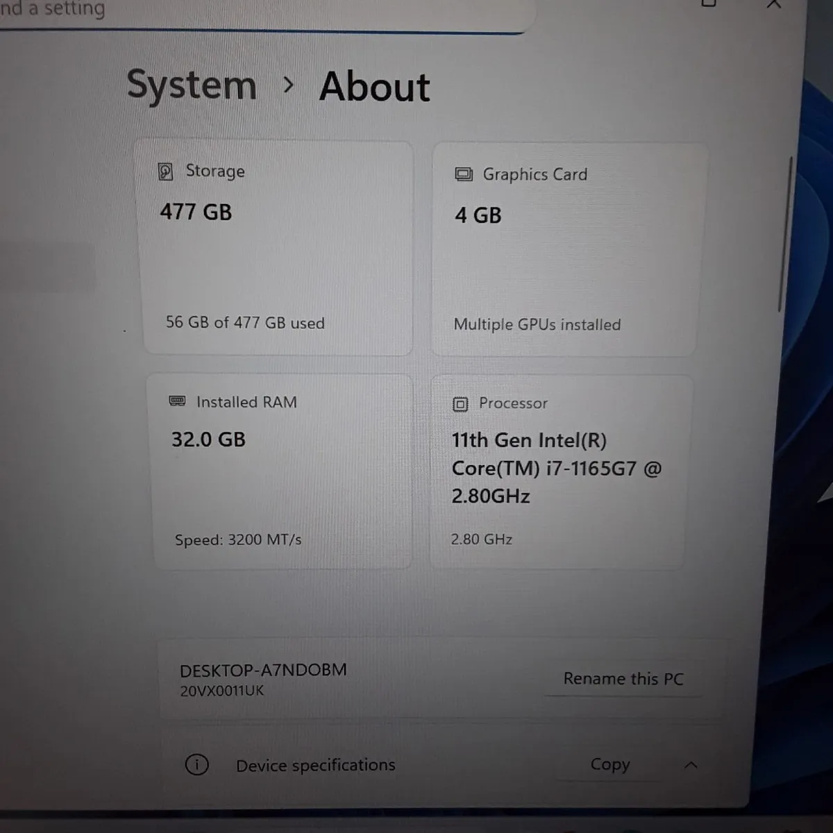 Lenovo ThinkPad P14s | Intel Core i7-1165G7 | 32GB - Image 2