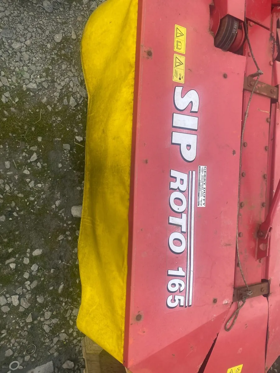 Used SIP Roto 165 mower - Image 2