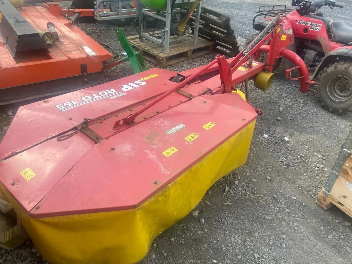 Used SIP Roto 165 mower - Image 1