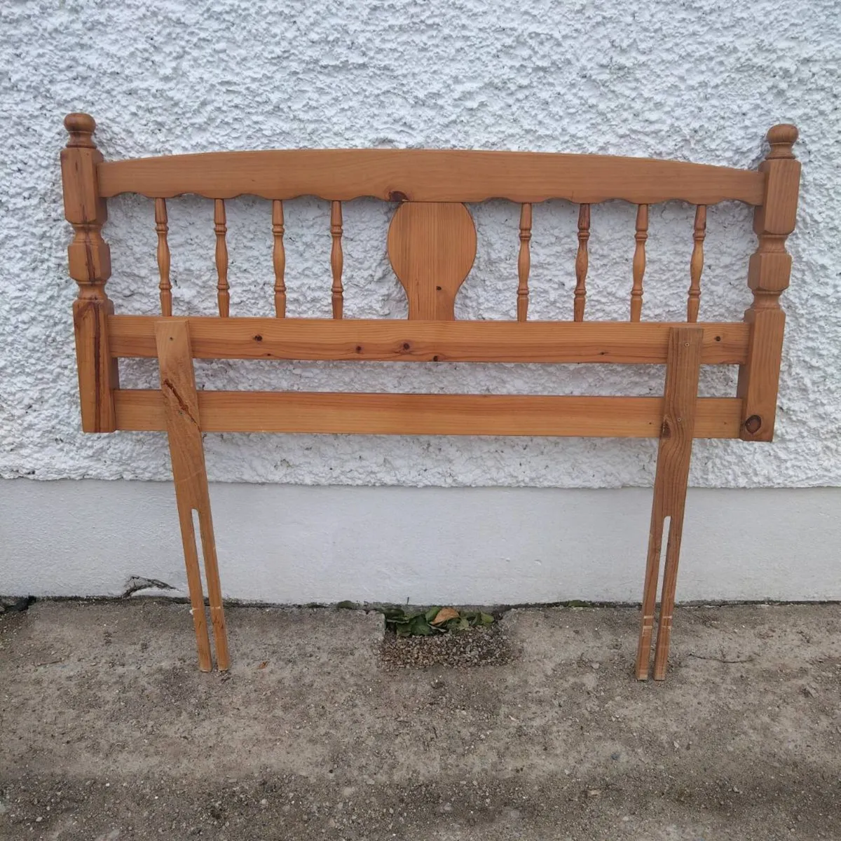 Pine Bed End - Image 1