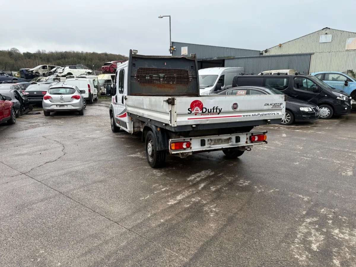 2016 Fiat Ducato 2.3 crewcab drop side - Image 4