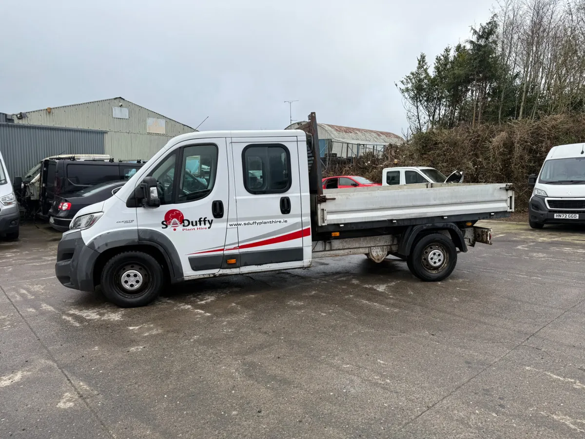 2016 Fiat Ducato 2.3 crewcab drop side - Image 3