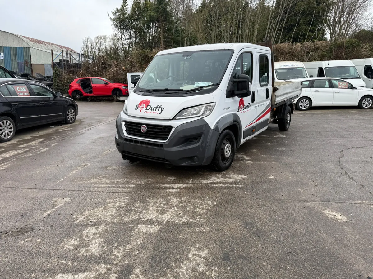 2016 Fiat Ducato 2.3 crewcab drop side - Image 2