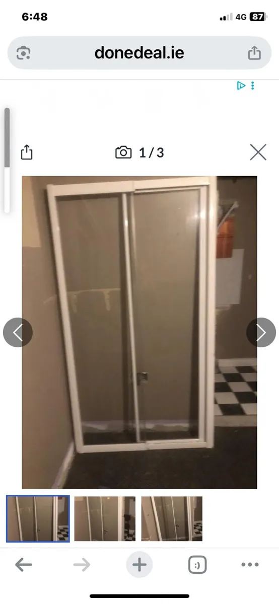 Shower door