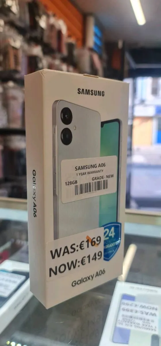 Samsung A06 1 year warranty 128GB - Image 1