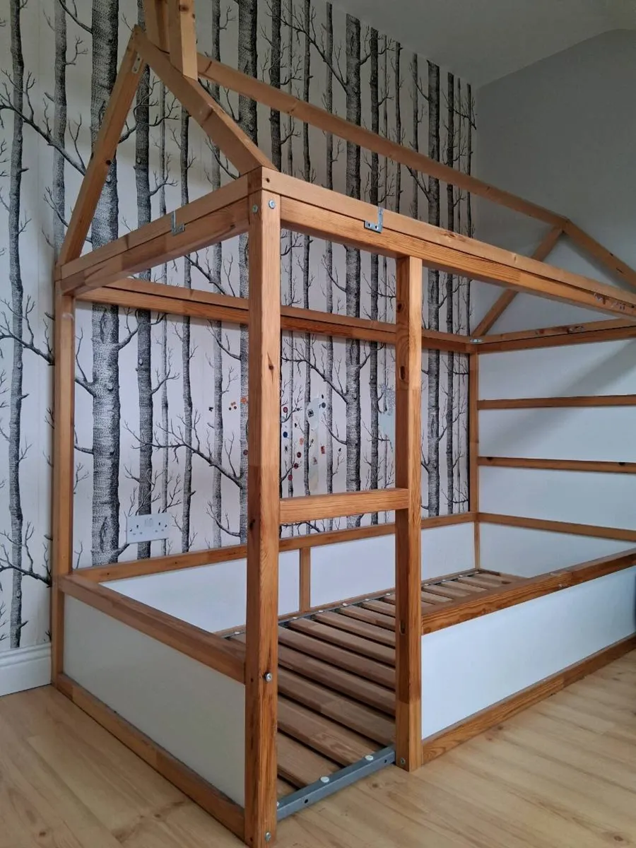 Child’s single bed inspired by Scandinavian style. - Image 1