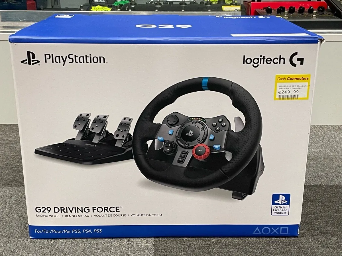 Logitech G29 Wheel, pedals, Shifter PS3 PS4 PS5 - Image 2