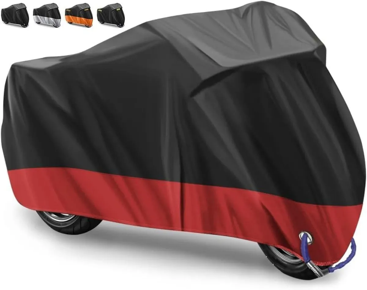 Outdoor Motorcycle Cover 210D Waterproof Outdoor - Image 3