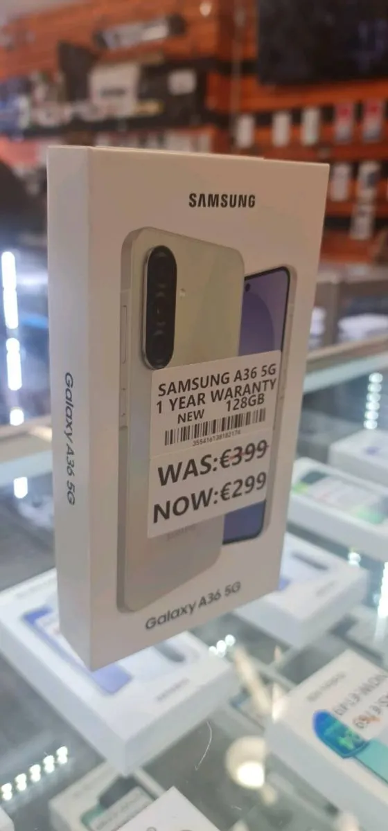 Samsung A36 5G 1 year warranty 256GB - Image 1