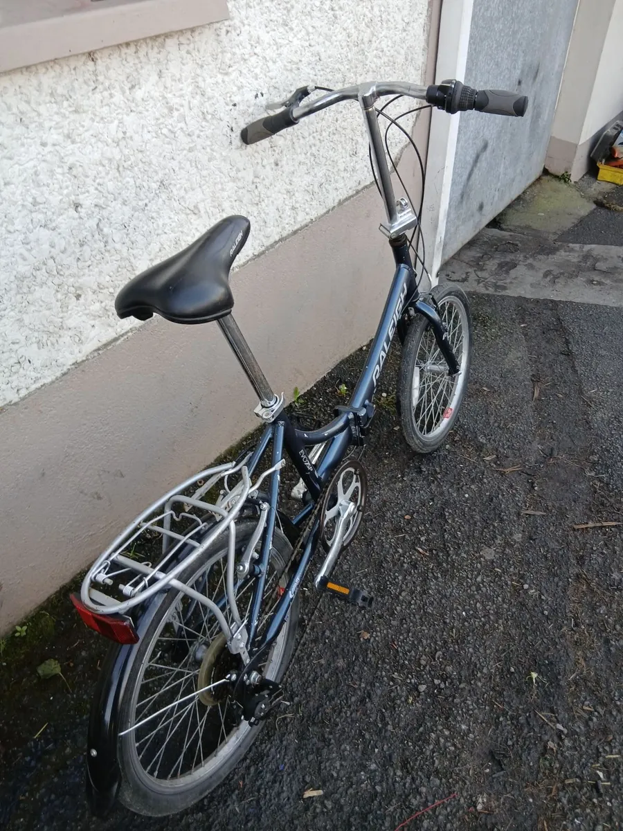 Raleigh folding bike working perfect priced - Image 2