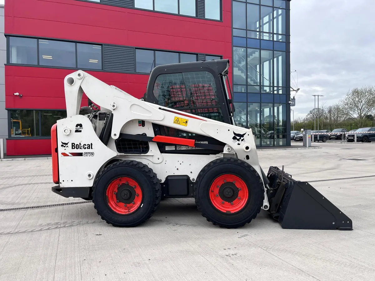 2021 Bobcat S770 Skid Steer Loader with High Flow - Image 1