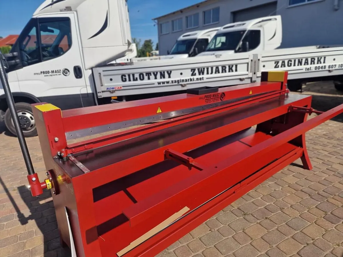 sheet metal guillotine 2,5m-1.2mm steel NEW - Image 4