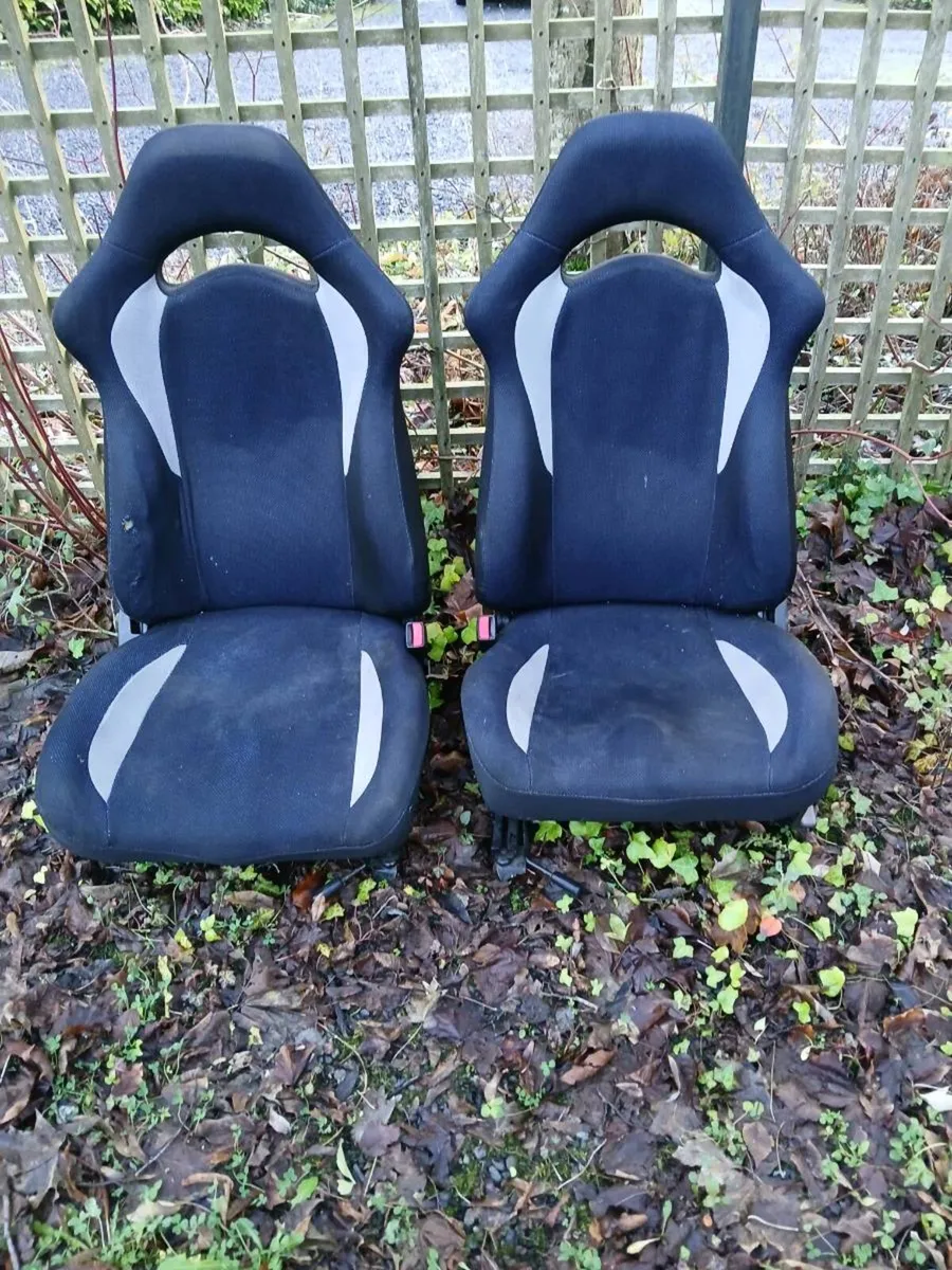 Opel Manta GTE+ Subaru Impreza Turbo seats - Image 4