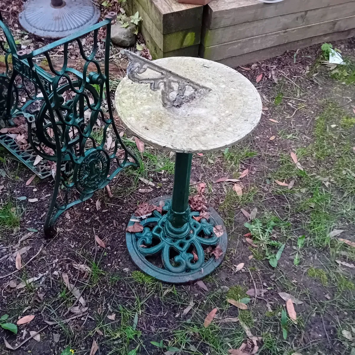 Cast Iron Sundial - Image 1