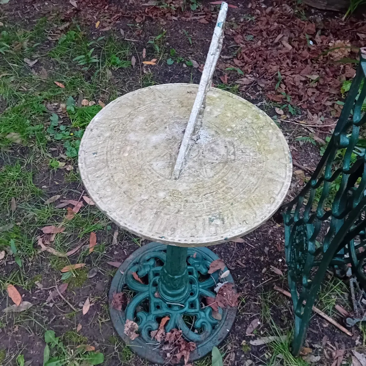 Cast Iron Sundial - Image 2