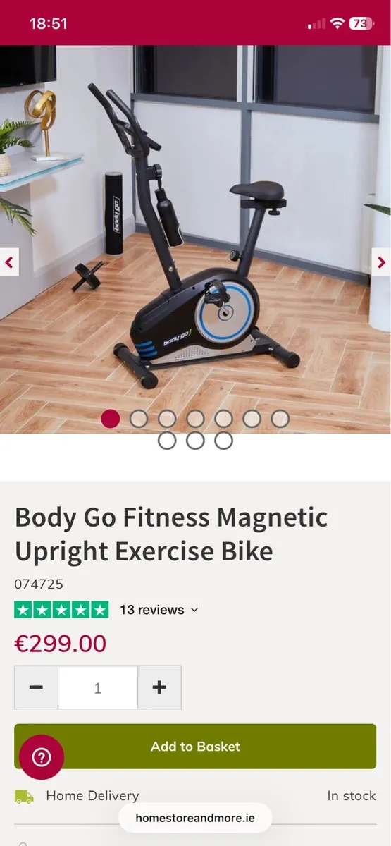 Brand new Body Go fitness magnetic excercise bike - Image 4