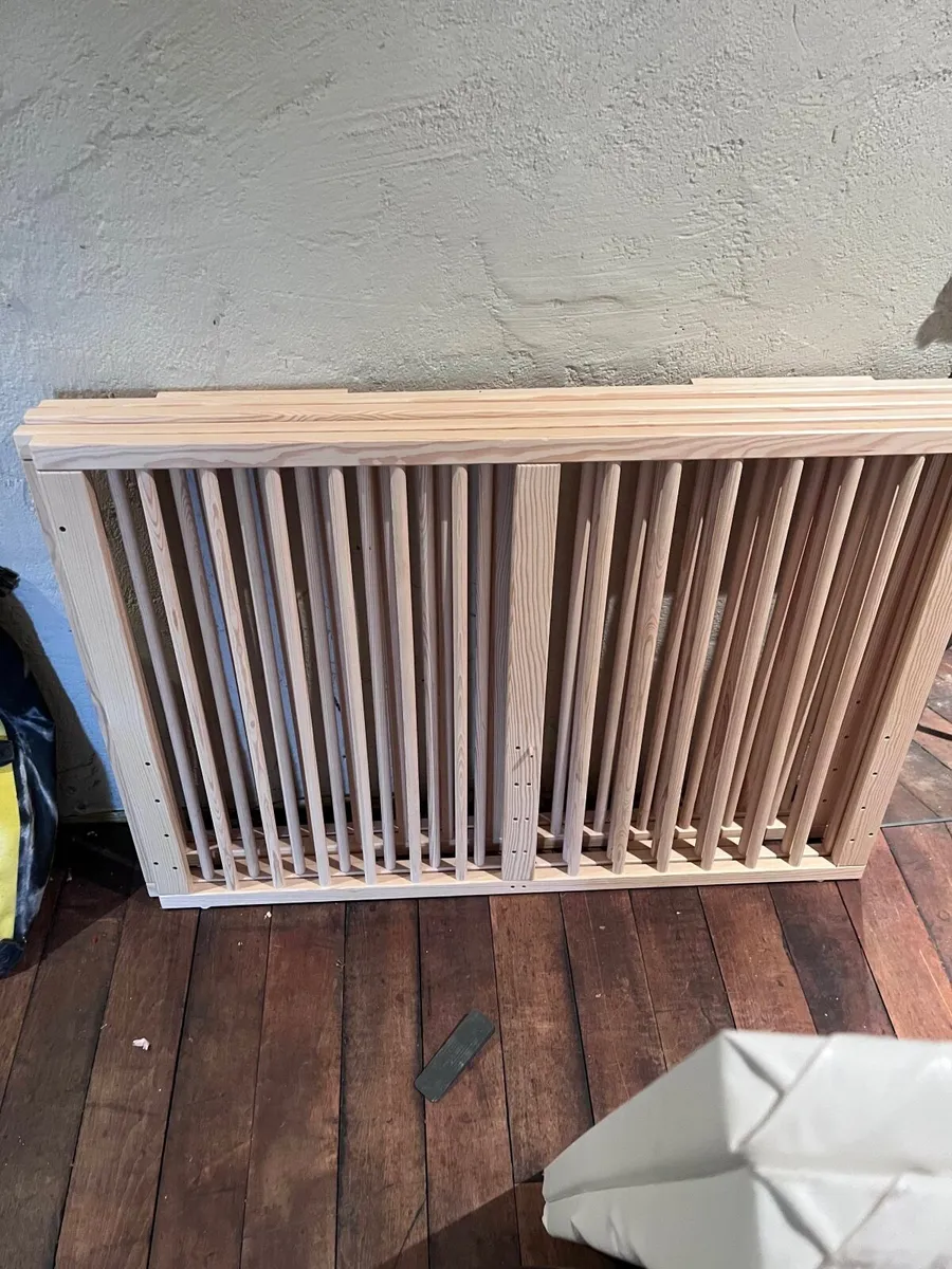 Wooden cot , flatpack - Image 1