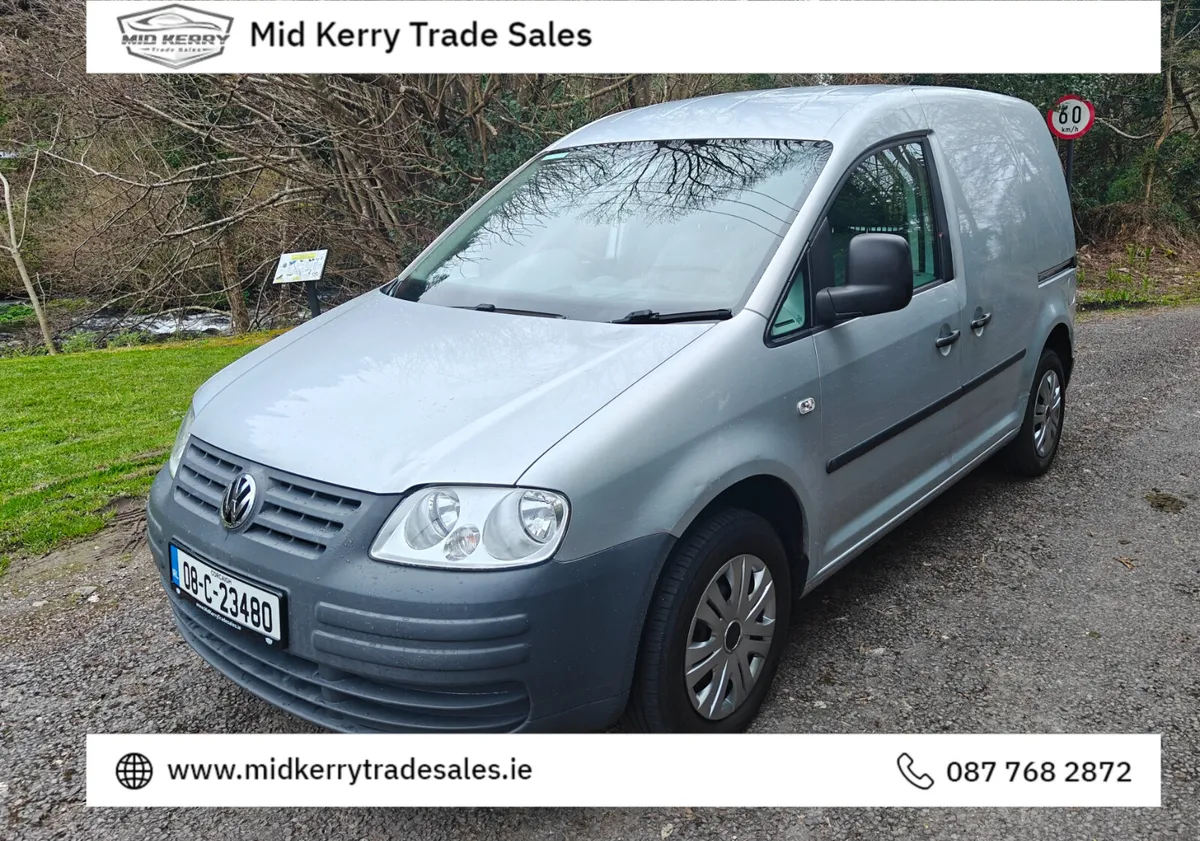 VW Caddy 1.9TDI Low Mileage  New CVRT - Image 1