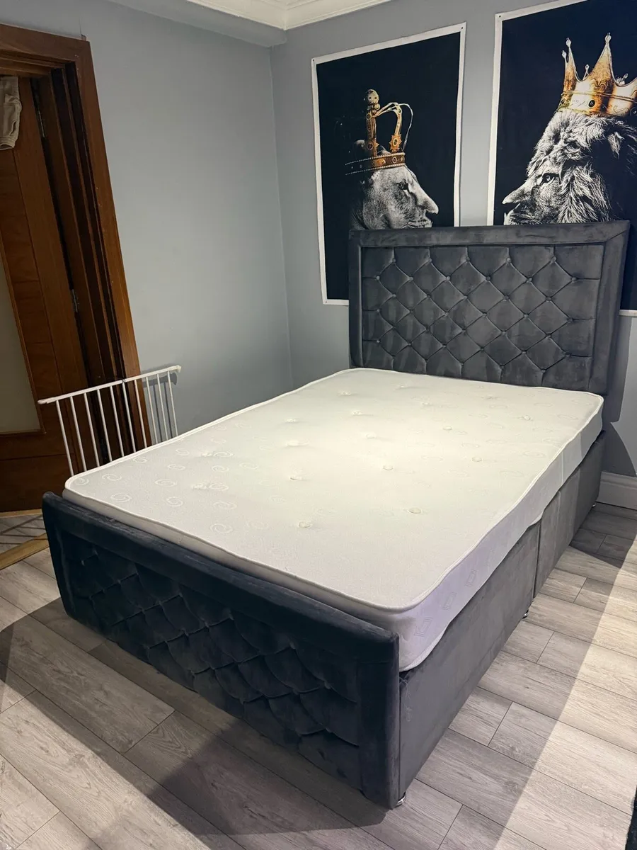 Double bed and Mattress - Image 2