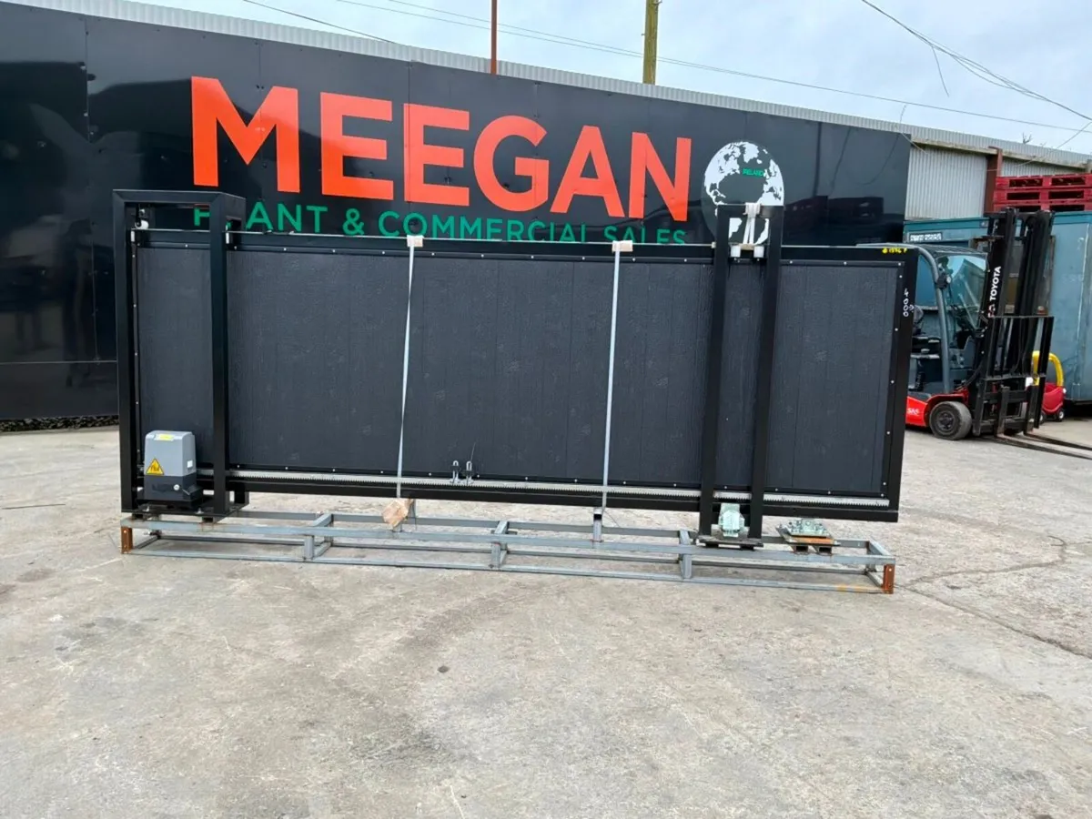 UNUSED 13ft SLIDING ENTRANCE GATES1376p. - Image 2