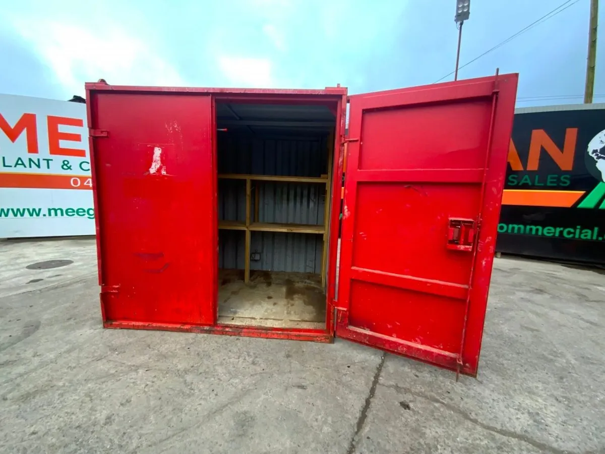 8ft x 6ft  SITE STORAGE CONTAINER......1967t. - Image 3