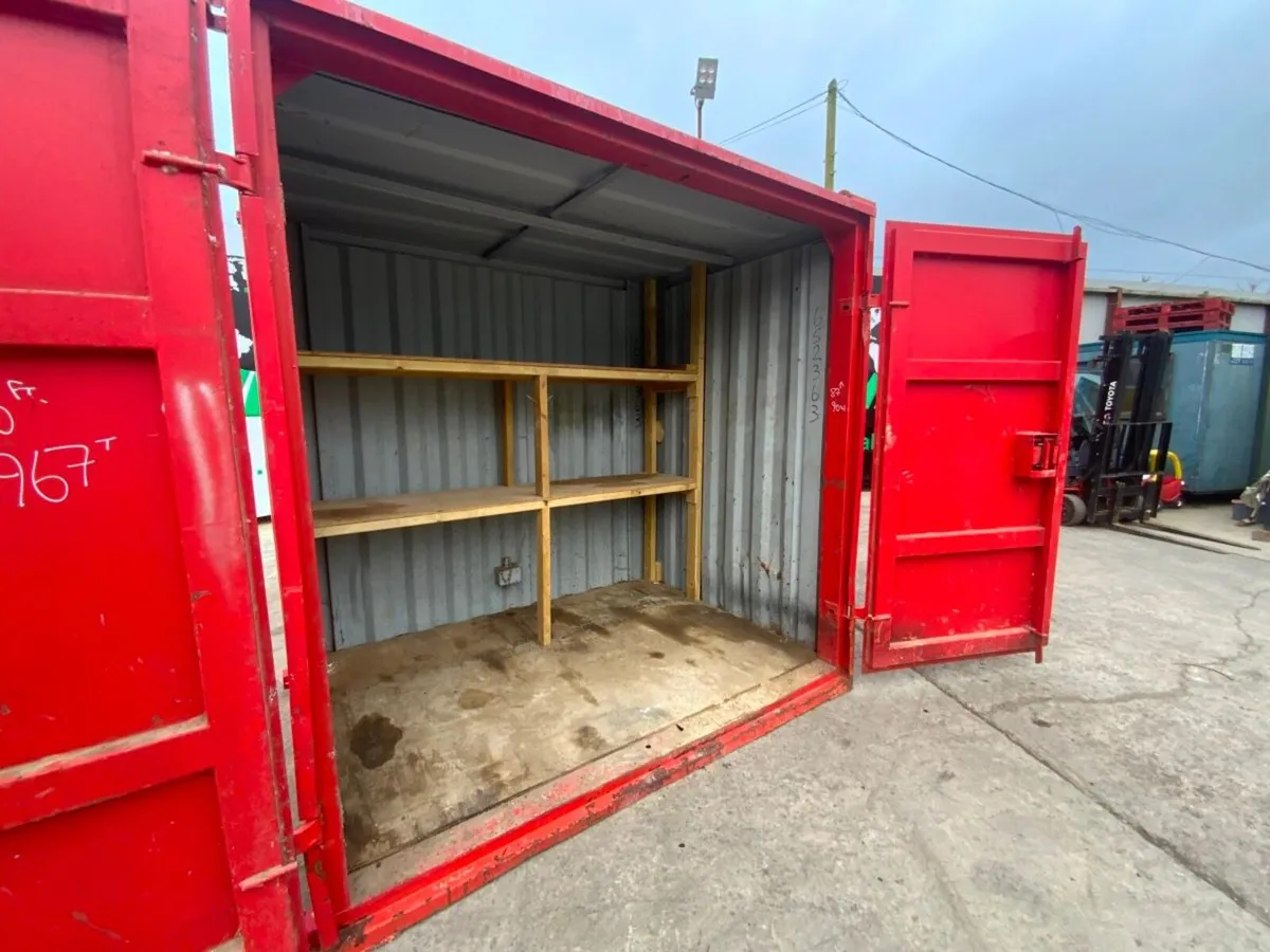 8ft x 6ft  SITE STORAGE CONTAINER......1967t. - Image 4