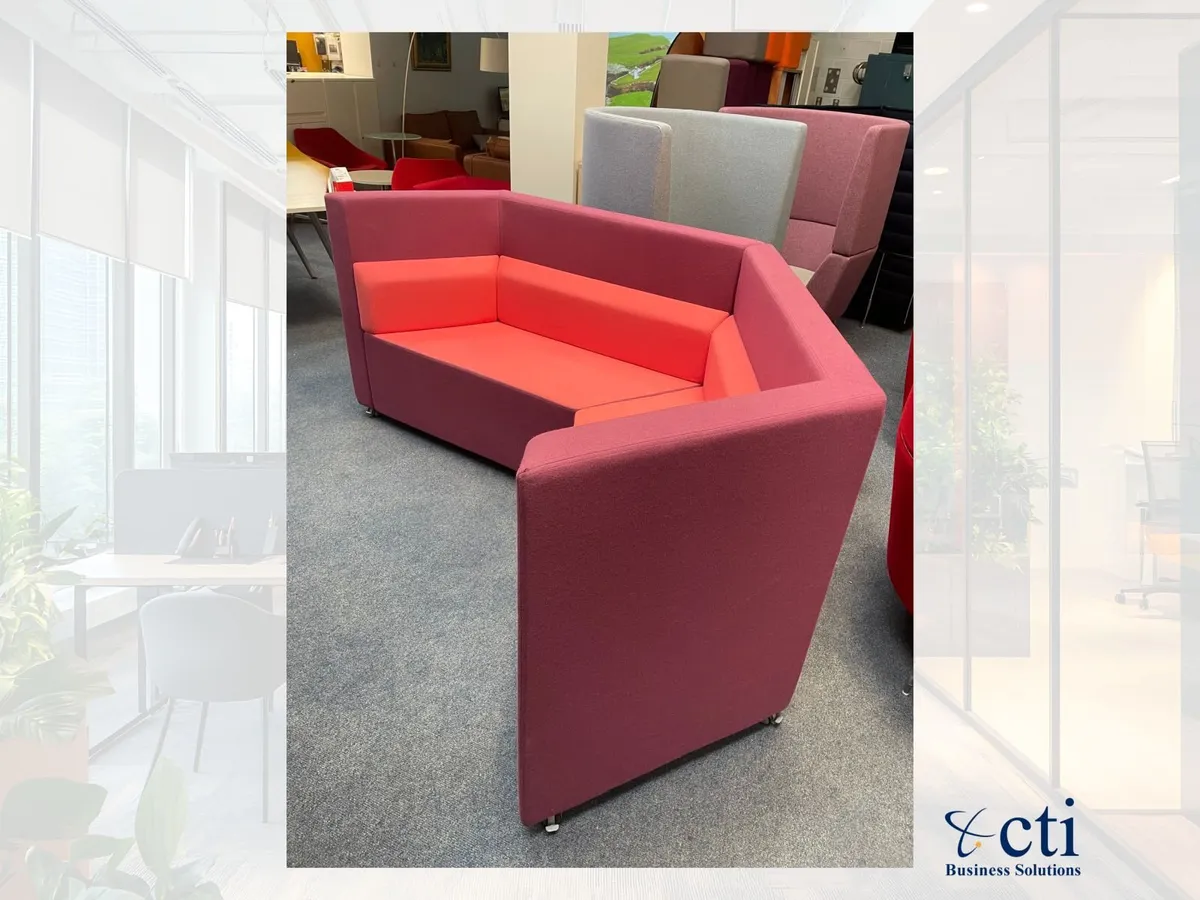 Office Lounge Seating - 2 Piece - Grade A - Image 2