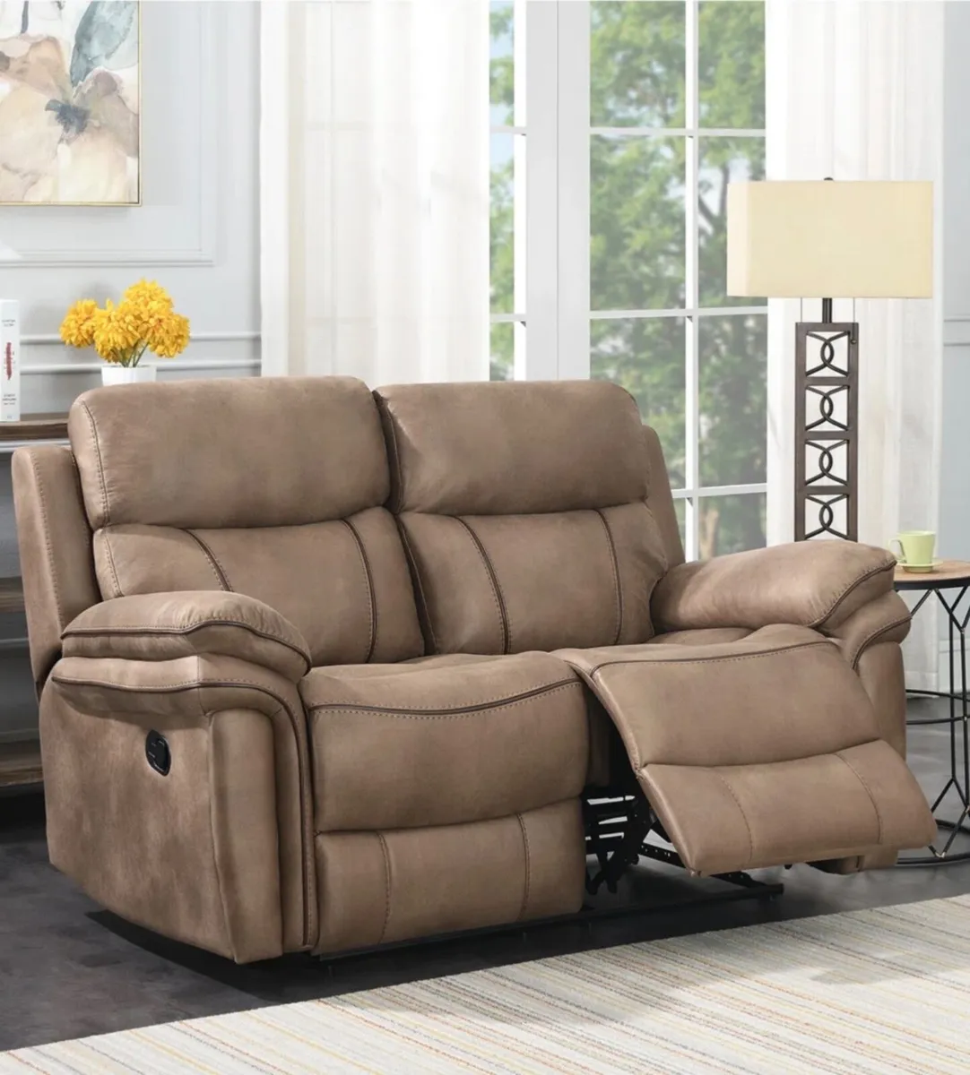 Recliner sofa two seat - Image 1