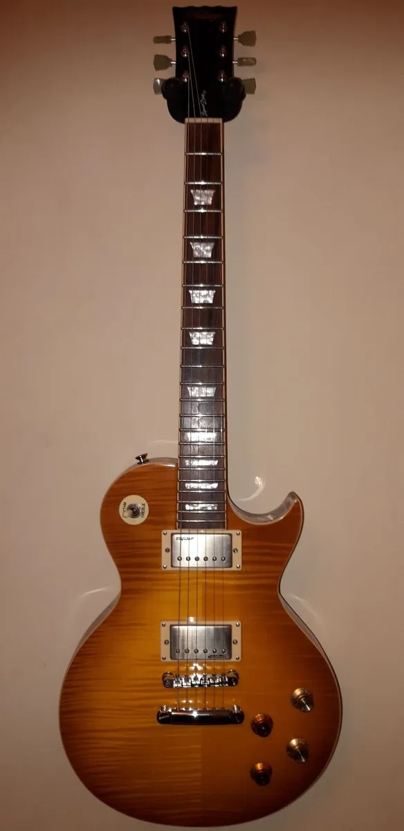 Vintage Les paul lemon drop guitar V100 PGM - Image 1