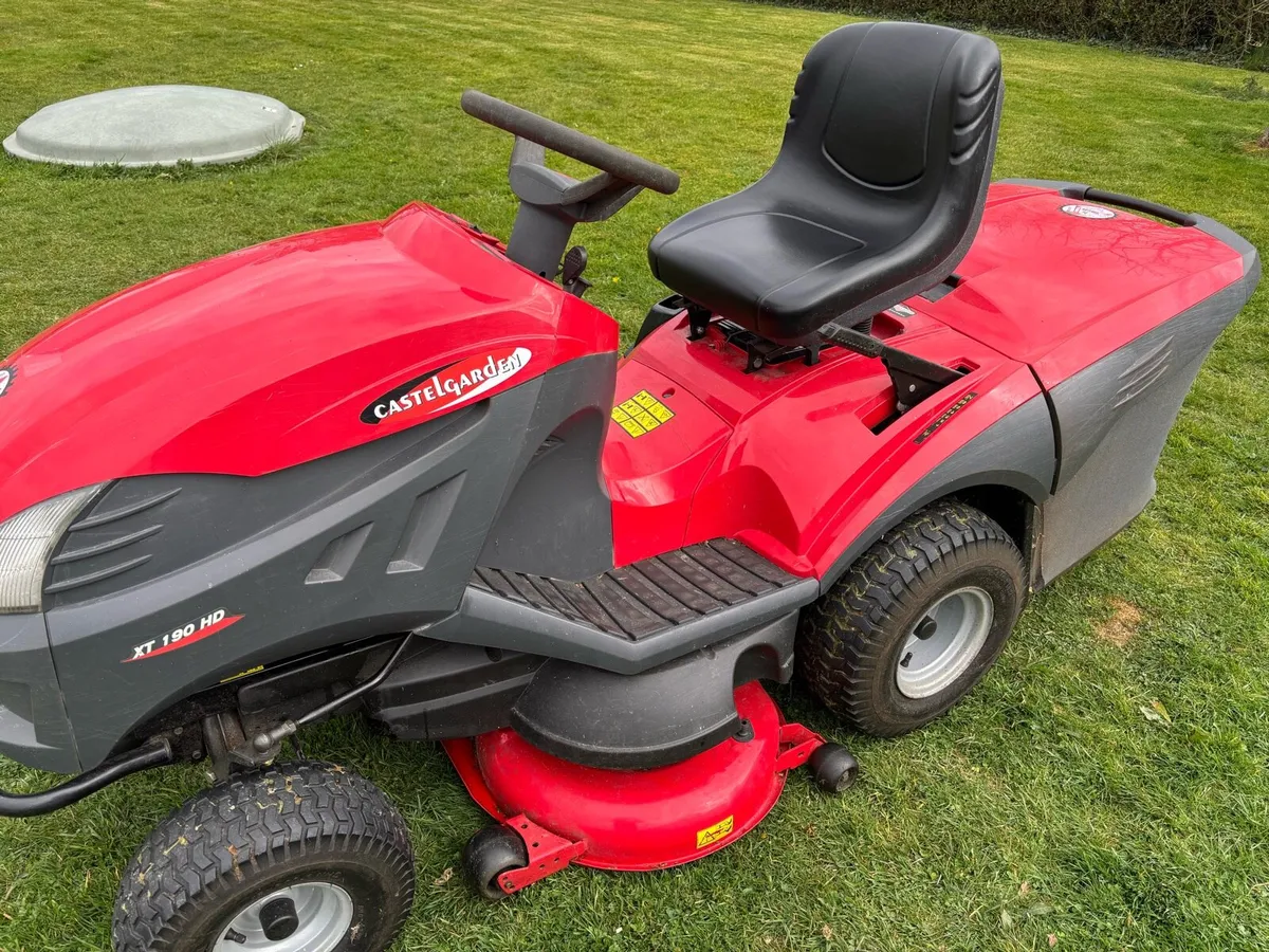 Castlegarden XT190HD Ride- On Lawnmower - Image 2
