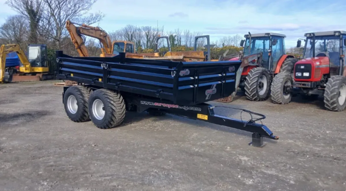 Eurospec 13’ x 7’ 6” Tipping Trailer - Image 1