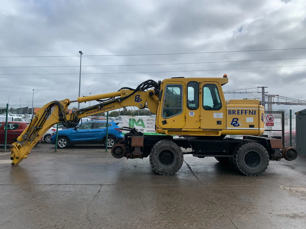 2004 ATLAS-TEREX 1604 WHEELED EXCAVATOR C/W RAIL - Image 3
