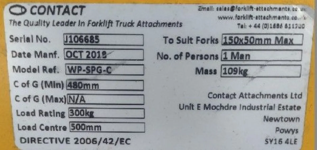 Forklift cage - Image 3