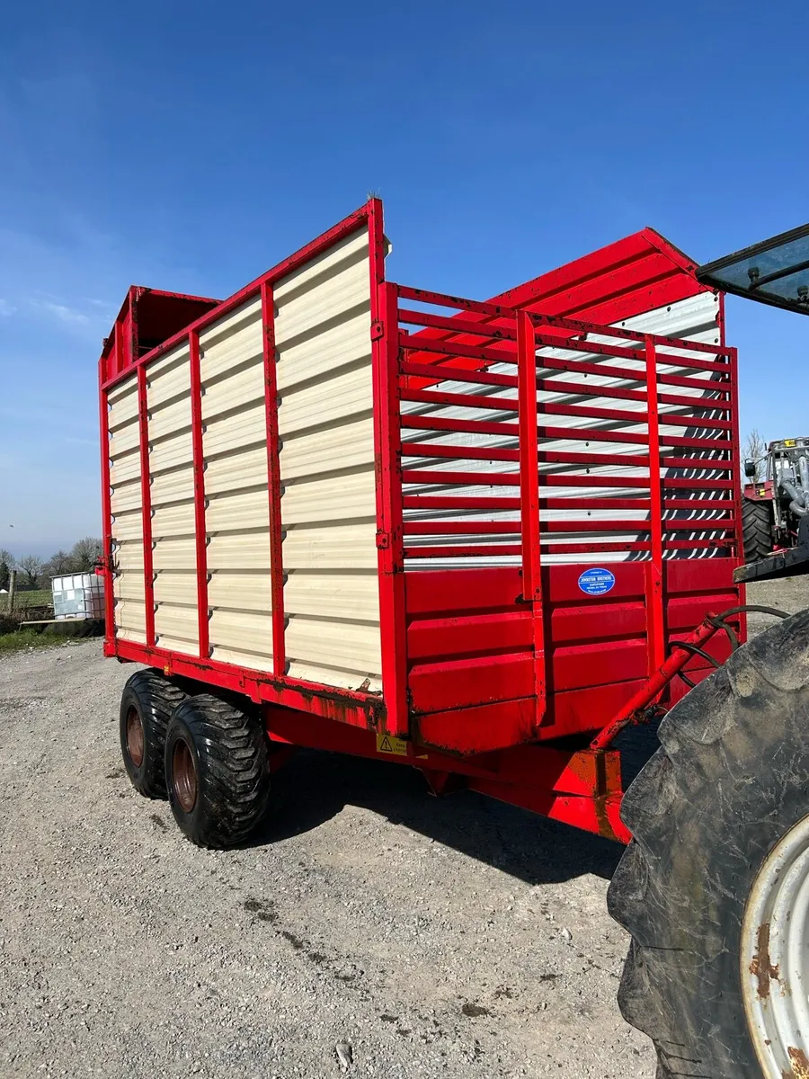 12 foot Johnston silage trailer - Image 4