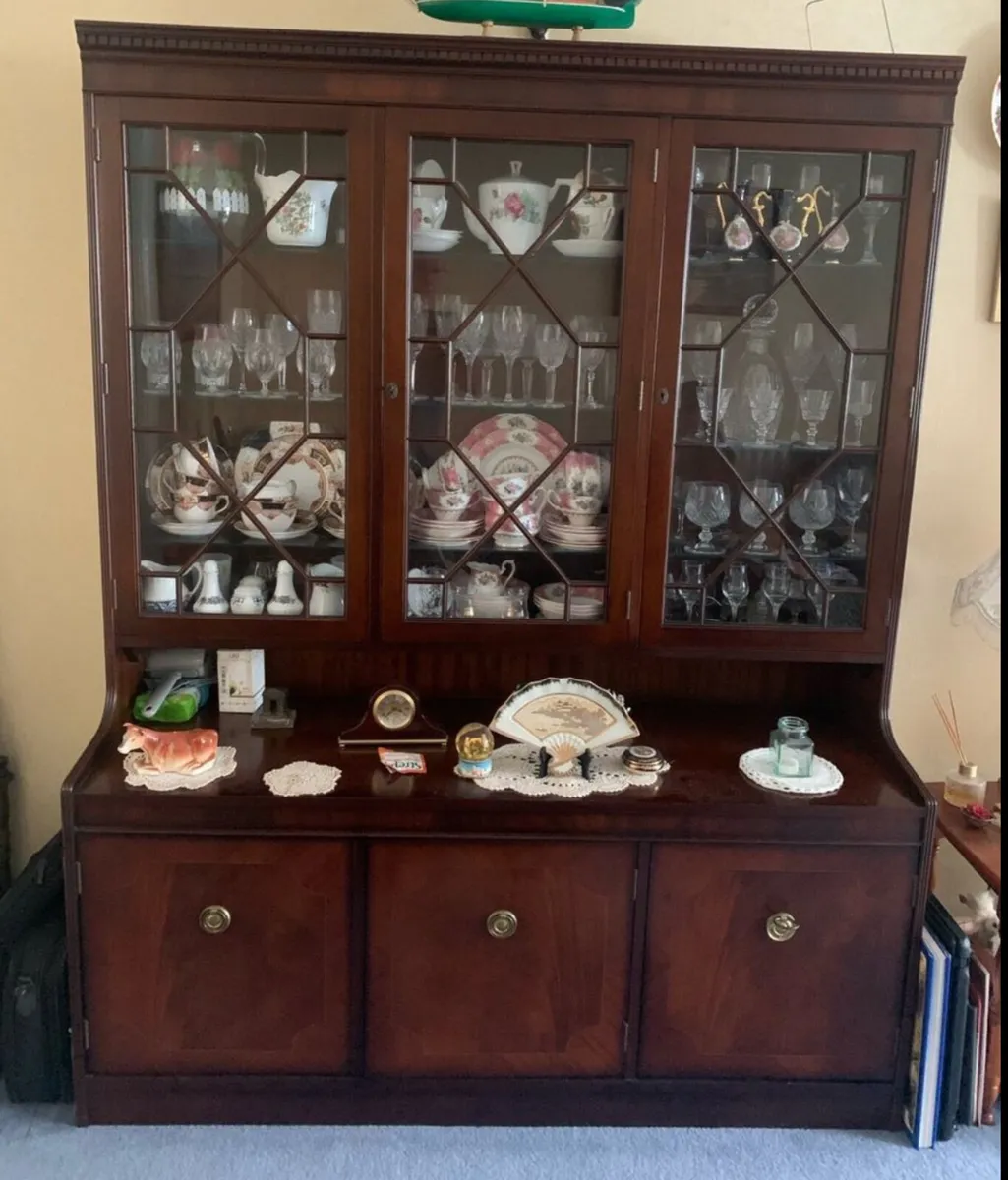 Mahogany Display Unit