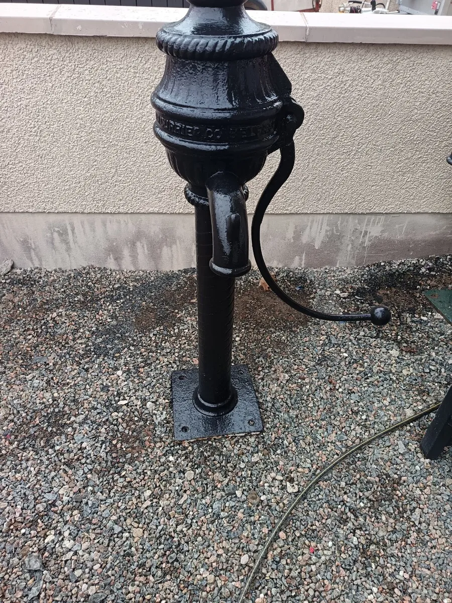 Original antique cow tail pump - Image 2