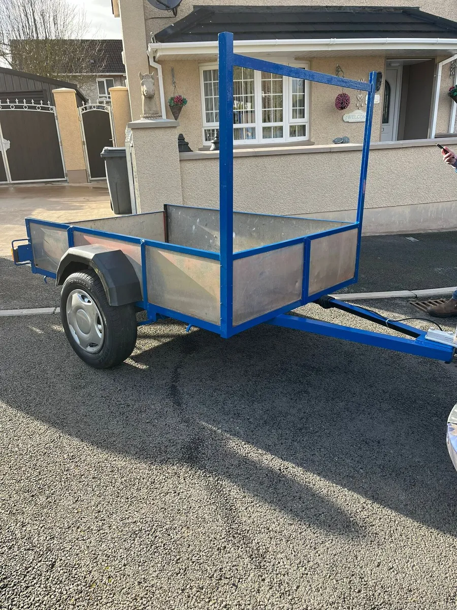 6x4 car trailer - Image 1