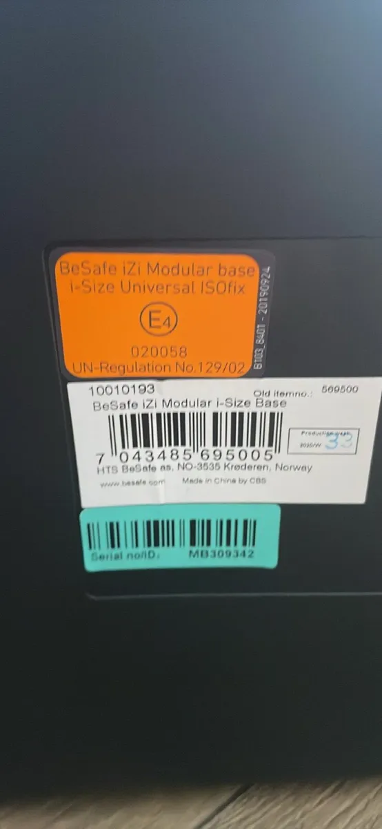 Baby car seat+ bigger seat free - Image 2