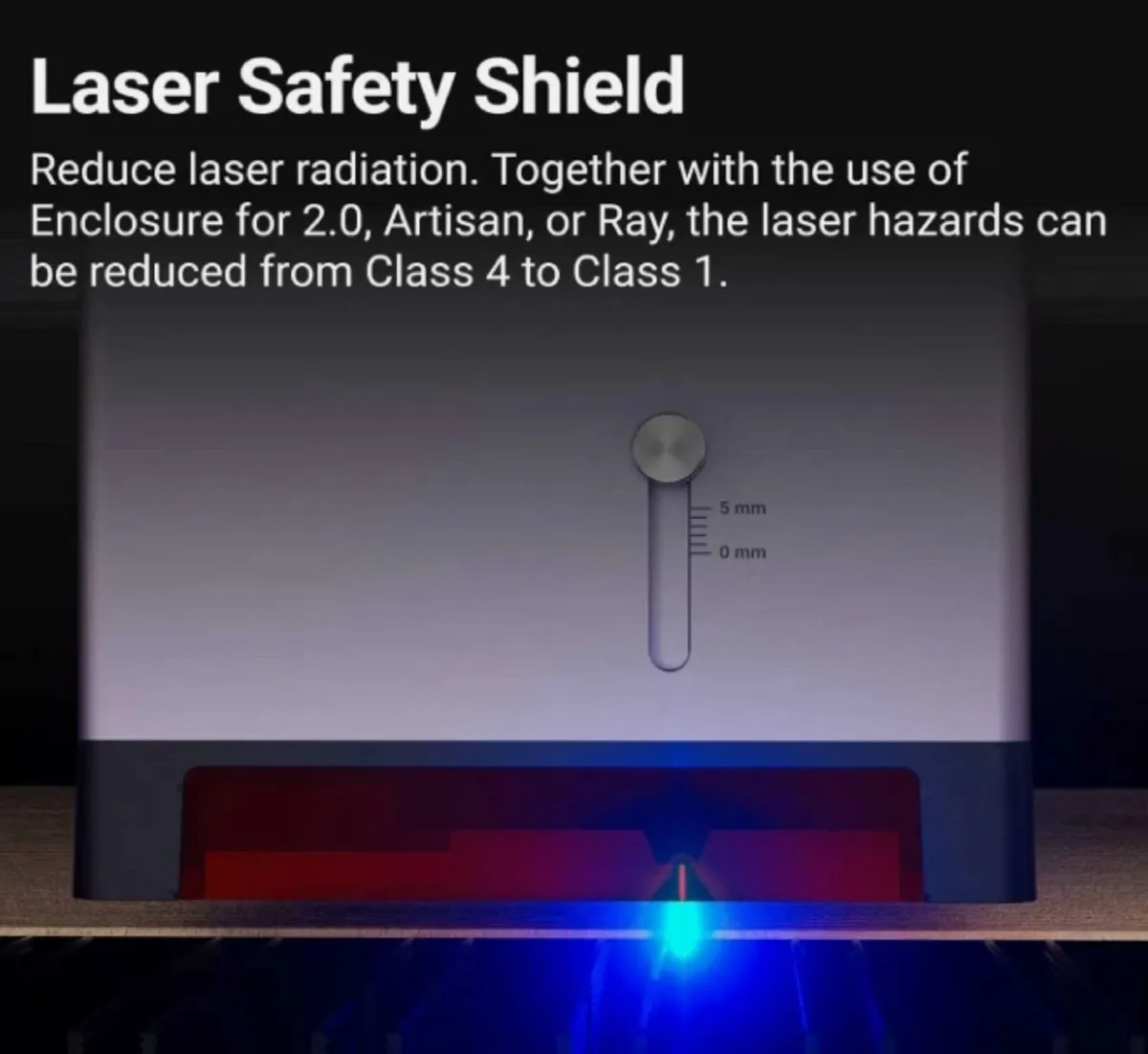 Laser Engraver Cutter Snapmake Ray 40w + Enclosure - Image 3