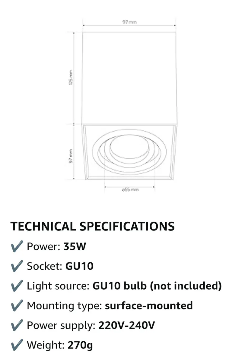 8 Ceiling lights / fixtures - Image 2