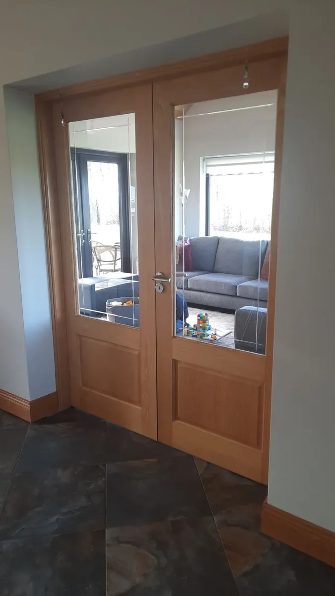 Glazed Internal Double Doors - Image 1