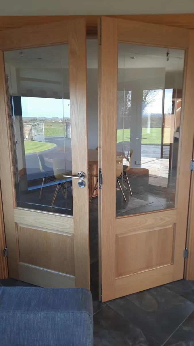 Glazed Internal Double Doors - Image 2